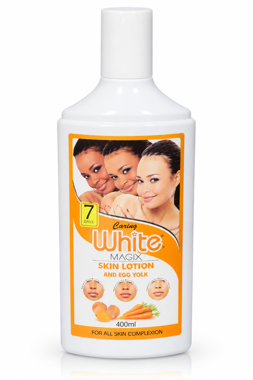 Caring White Magix Skin Lotion With Egg Yolk